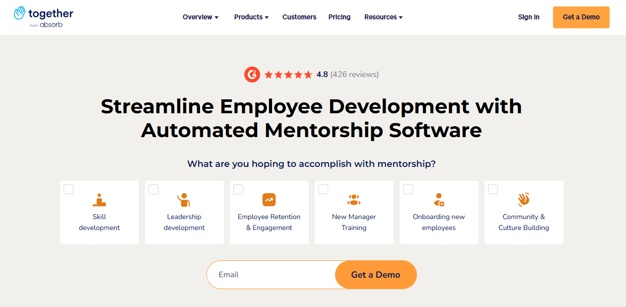 Together Mentoring Software Platform