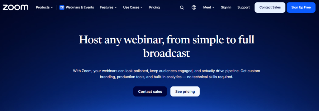 Zoom Webinars