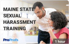 Maine State Sexual Harassment Training
