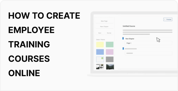 How to Create Employee Training Courses Online