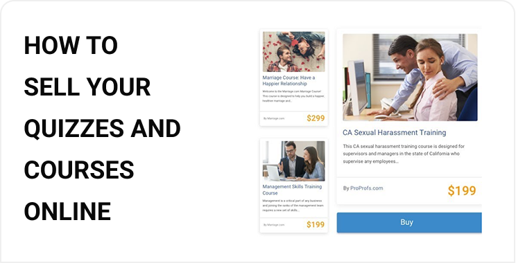 How to Sell Your Quizzes and Courses Online