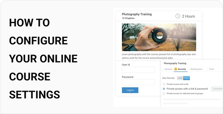 How to Configure Your Online Course Settings