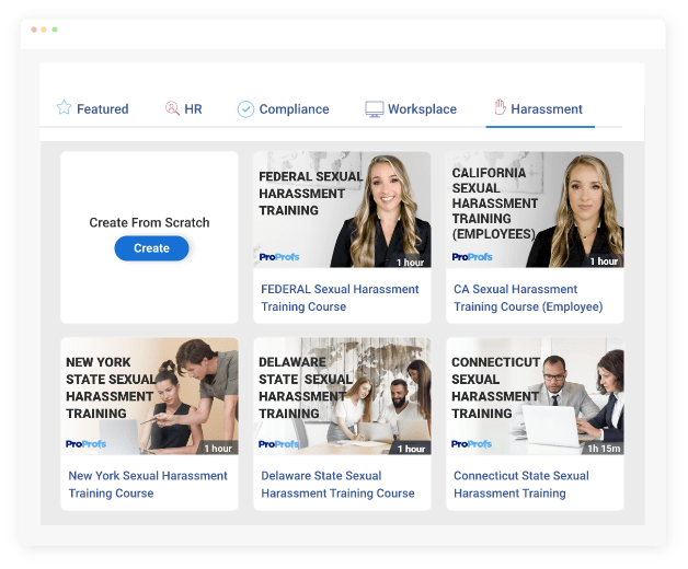 100+ Professionally Designed Courses & Templates