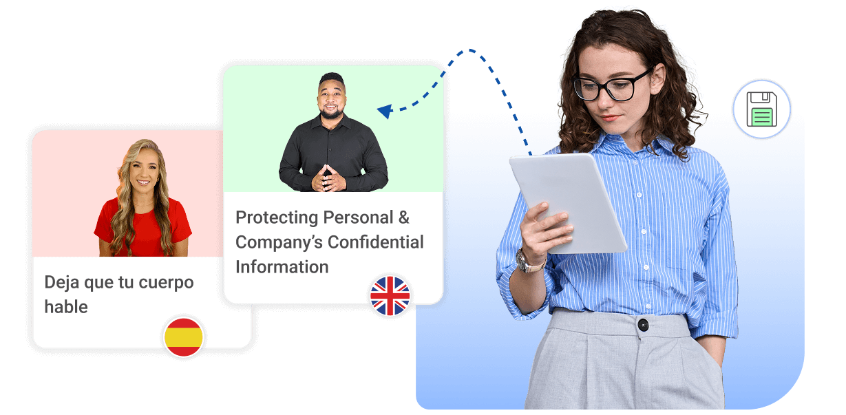 Ready-to-Use Courses in English & Spanish 