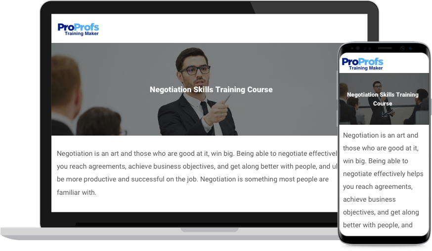 Negotiation Training Course