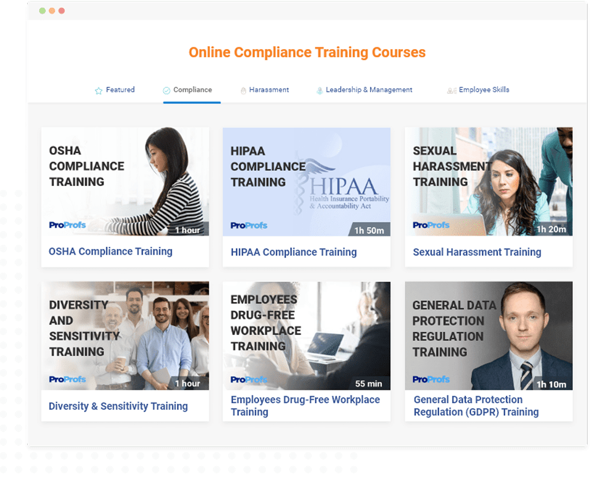 Compliance Training Courses
