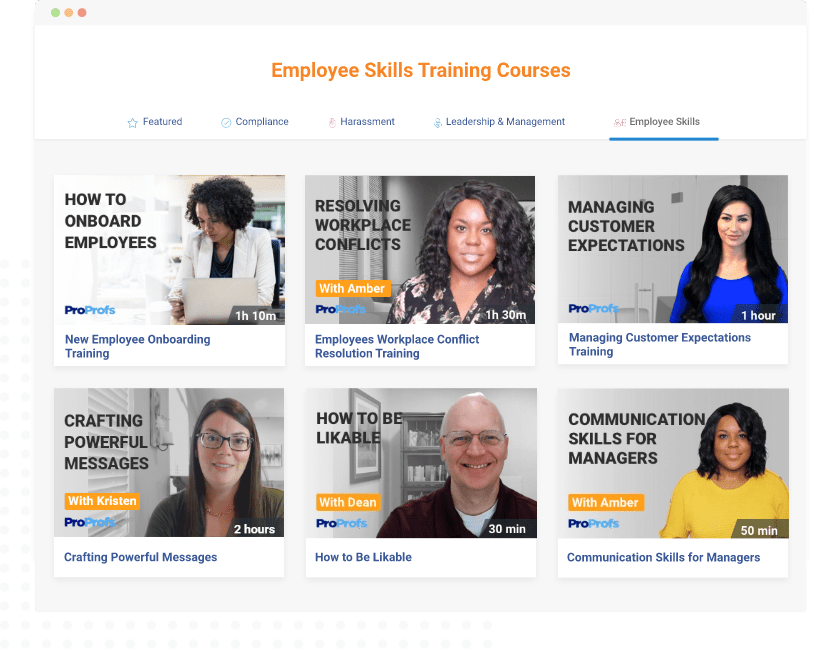 Employee Skills Development Courses