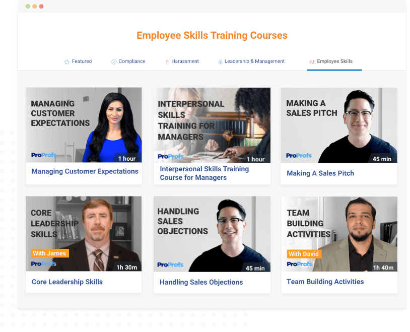 Employee Skills Development Courses