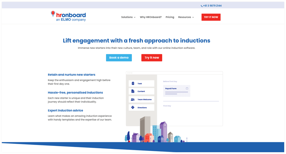 Hronboard employee onboarding tool