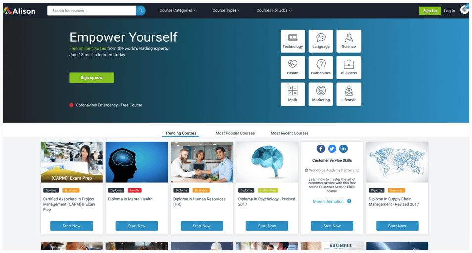 Alison Online HR Training Courses