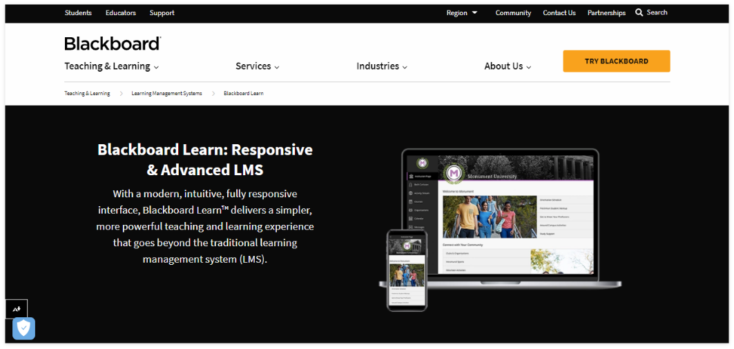 Blackboard Learn LMS Software