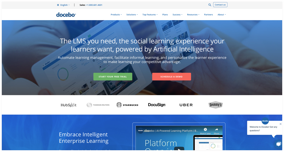 Docebo SaaS LMS