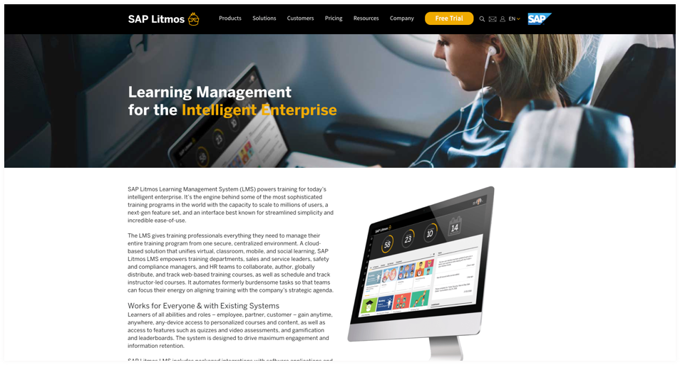 Litmos Cloud-Based Learning Platform