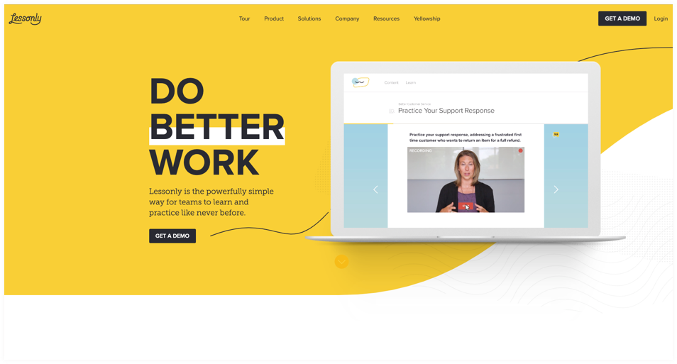 Lessonly Learning Management Software