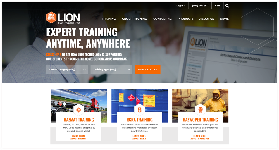Lion Technology Inc best OSHA Online Training Platform