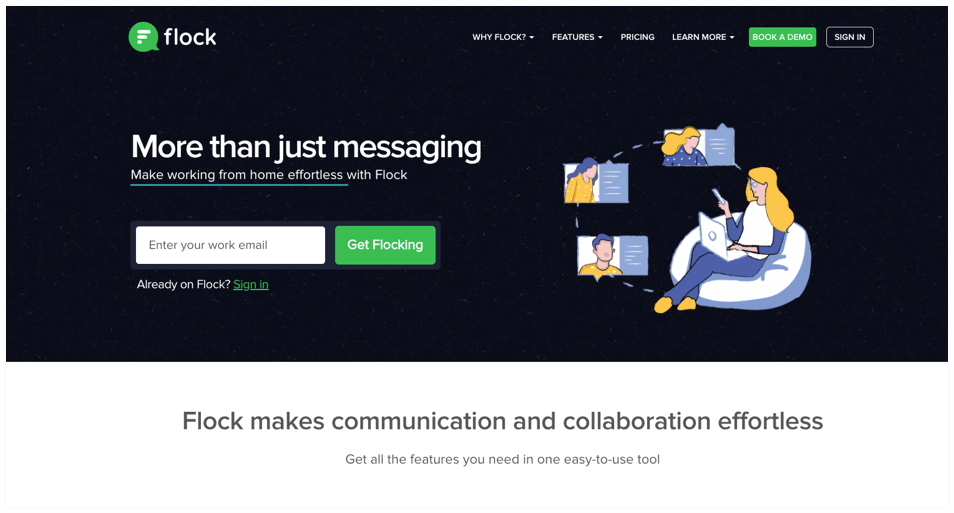 Flock Virtual Classroom Software