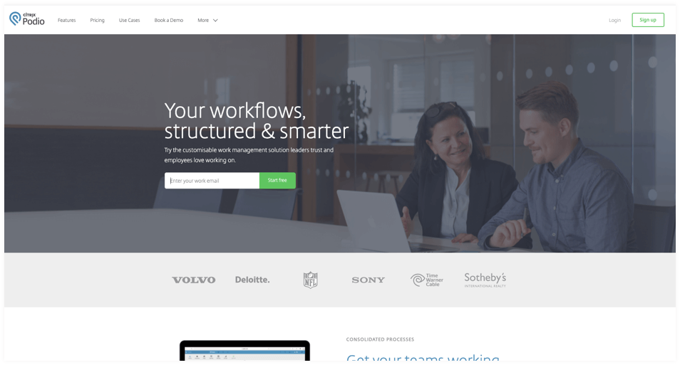Podio Remote Team Collaboration Platform