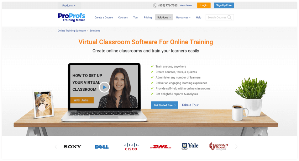 ProProfs LMS Best Collaboration Tools