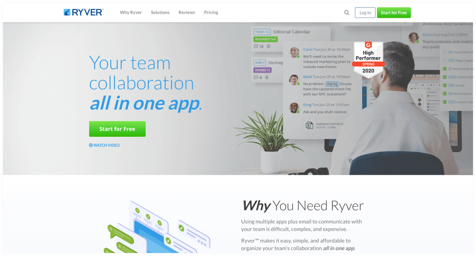 Ryver Remote Team Software