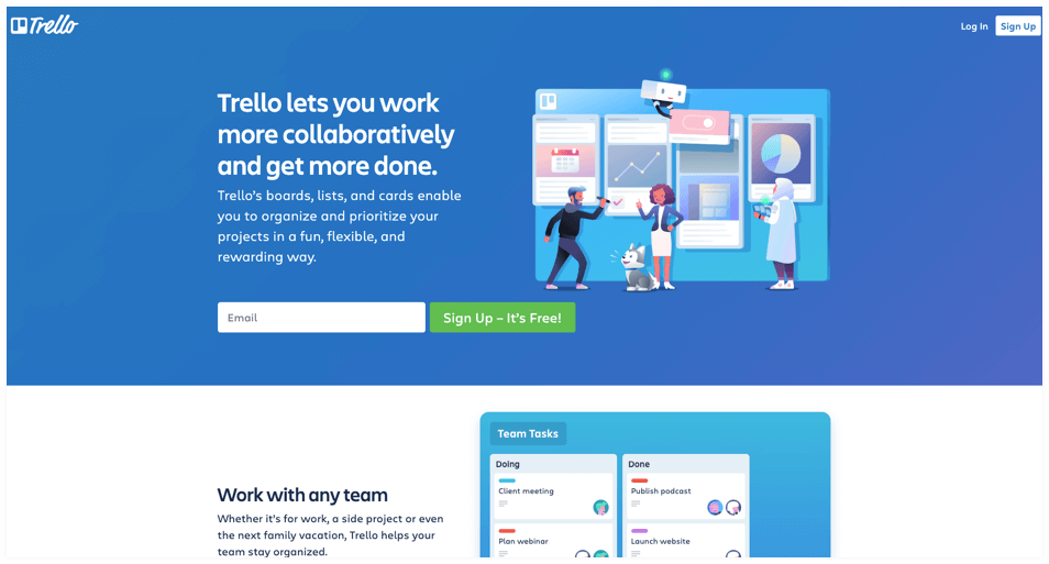 Trello Team Collaboration Tools Online