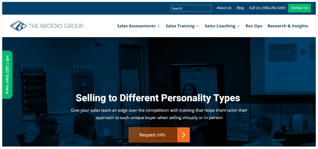 Selling to Different Personality Types Training by The Brooks Group