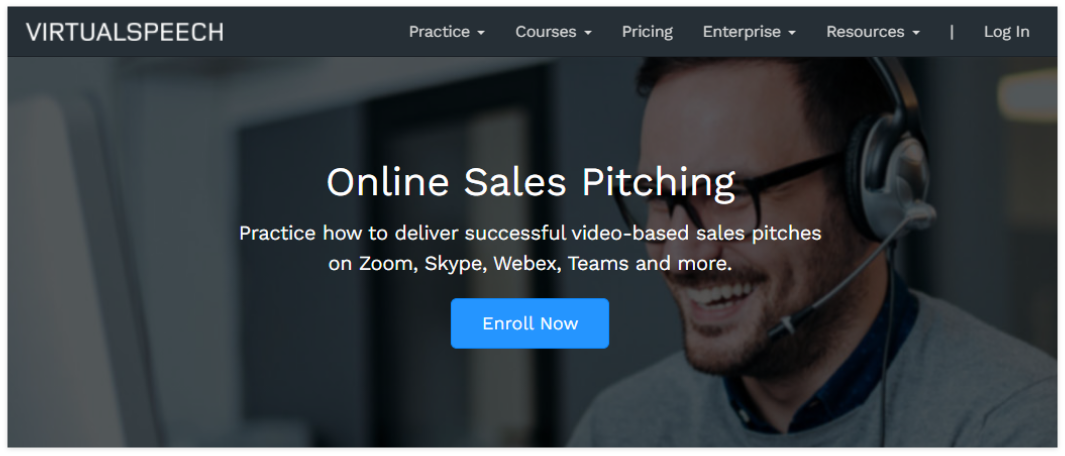 Online Sales Pitching Course by VirtualSpeech