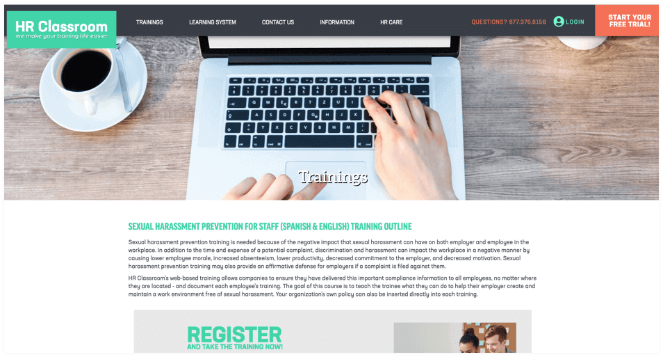 HR Classroom Best Sexual Harassment Courses