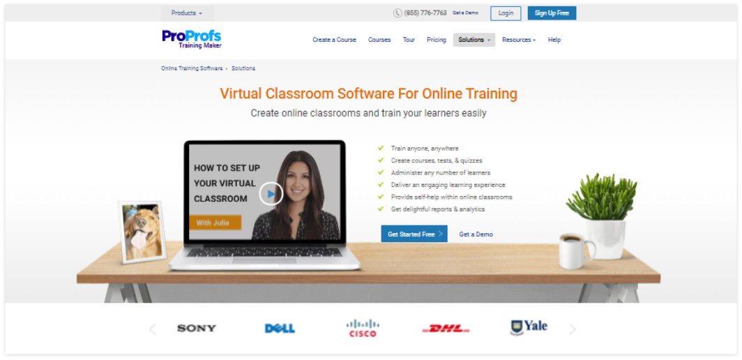 ProProfs Virtual Classroom