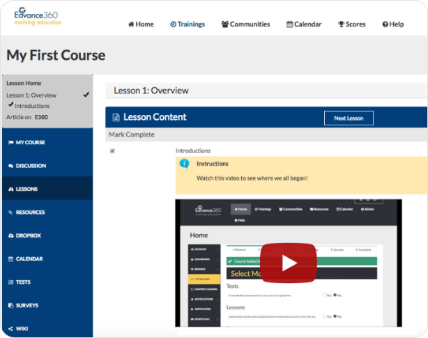 Edvance360 Best Learning Management Systems (LMS) Software for 2024 | ProProfs ...