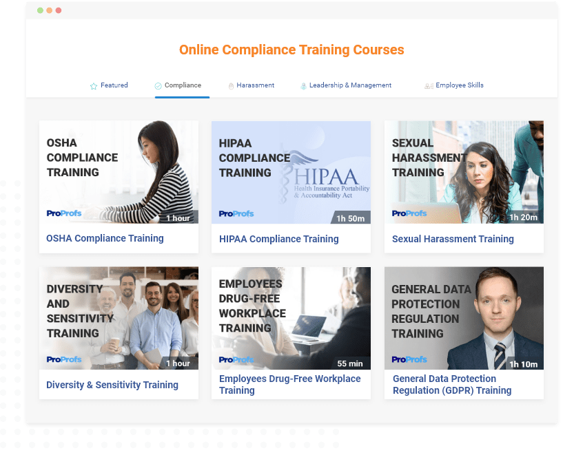 Compliance Training Courses