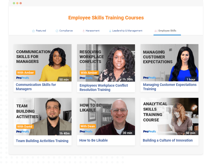 Employee Skills Development Courses