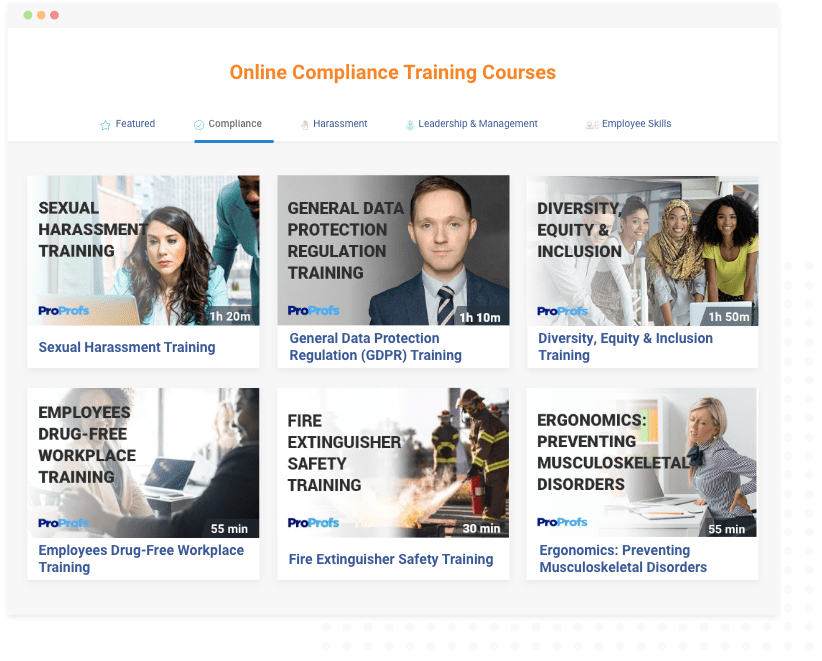 Compliance Training Courses