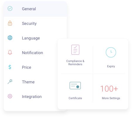 Enterprise LMS - Award certificates upon successful completion of your courses and tests