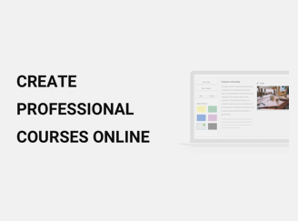 How to Create Professional Online Course | Custom Design Courses