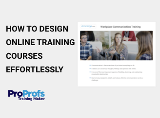 How to Design Online Training Courses Effortlessly