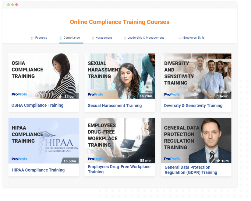 Compliance Training Courses