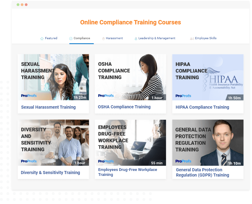 Compliance Training Courses