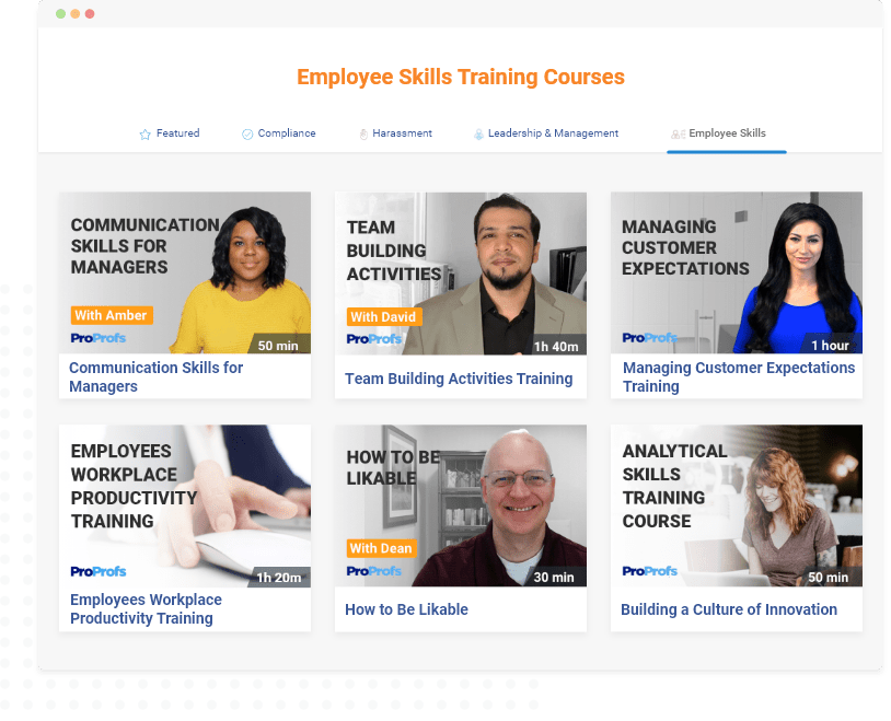 Workplace Training Courses