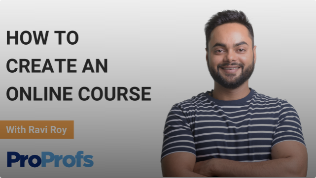 How to create an online training