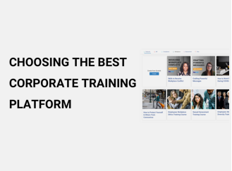 How to Choose the Best Corporate Training Platform
