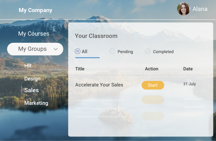 Virtual Classroom to Administer Learners