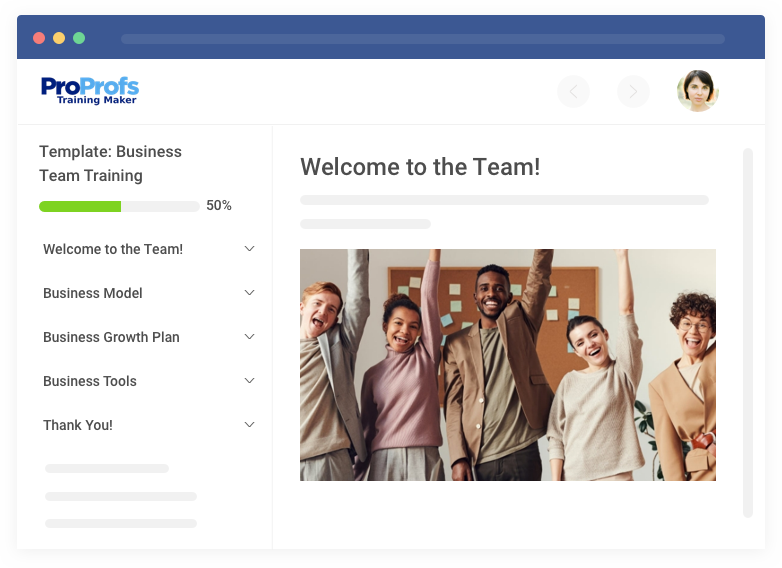 business-training-template