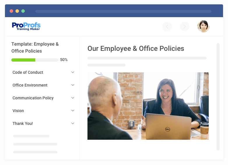 Company Policy Training Template